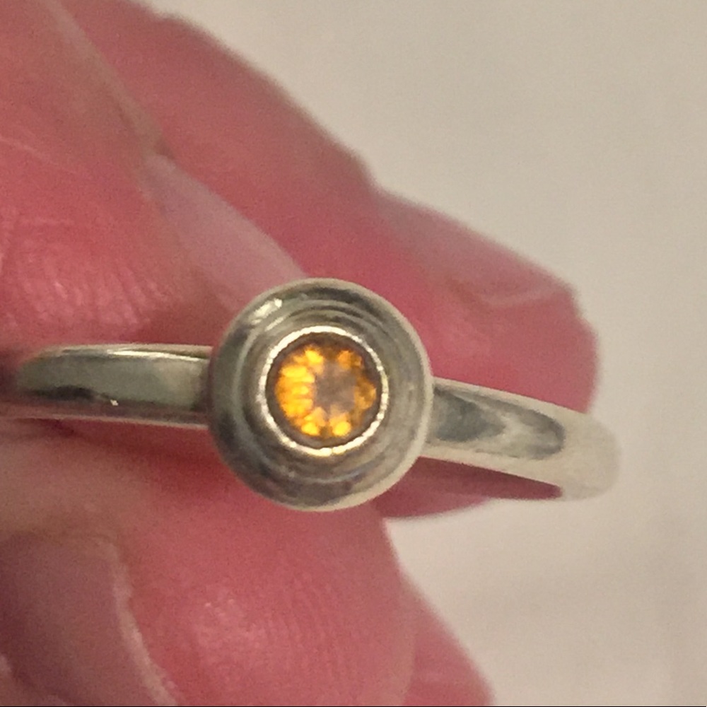 James Avery Citrine Ring